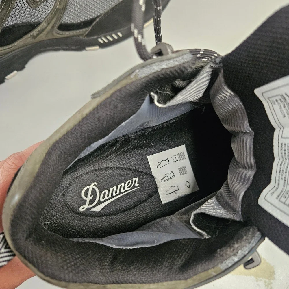 Danner Springfield 4.5 Gray White NMT Waterproof Work Boots Mens‎ 11 12252 EH